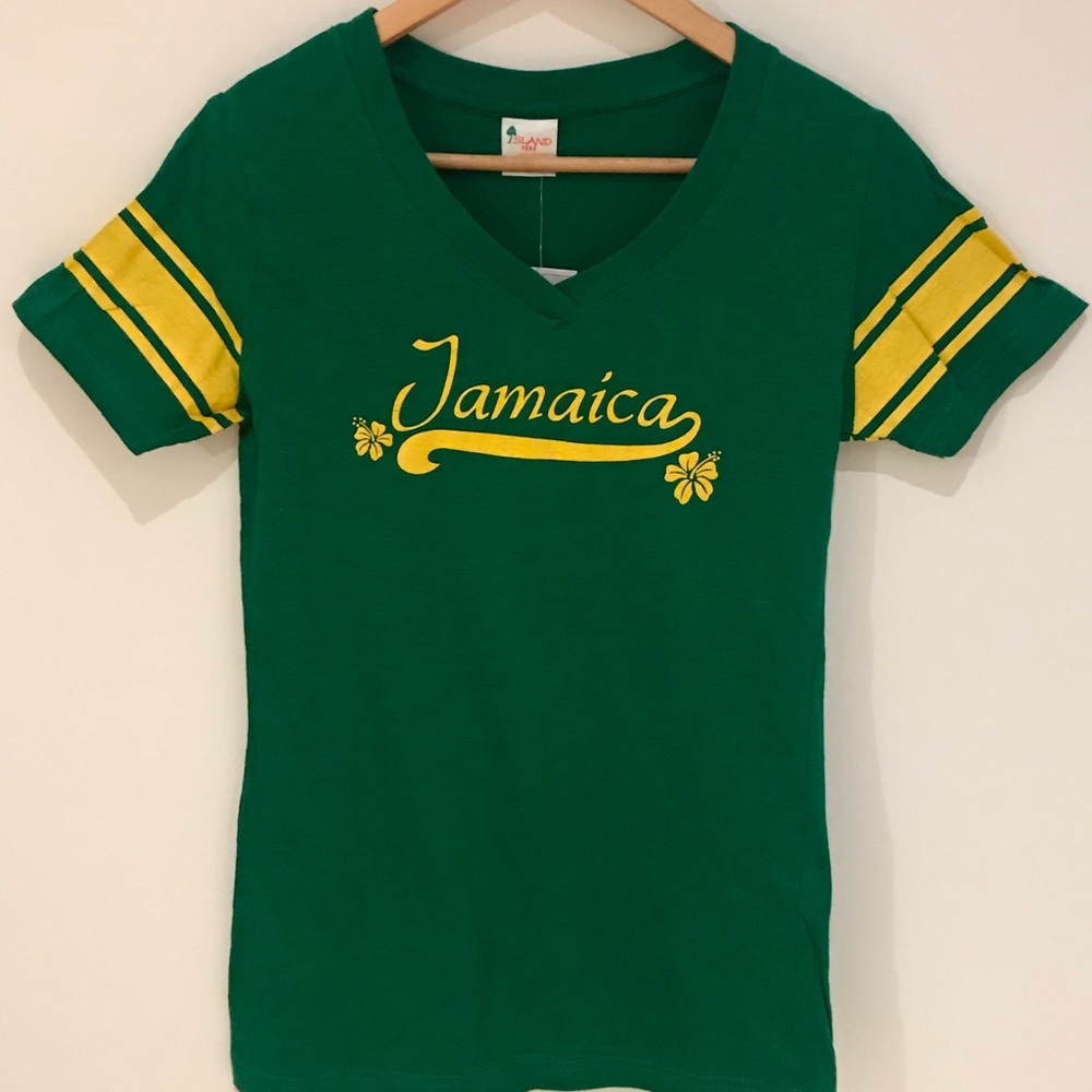 NWT Island Tees Green Shirt